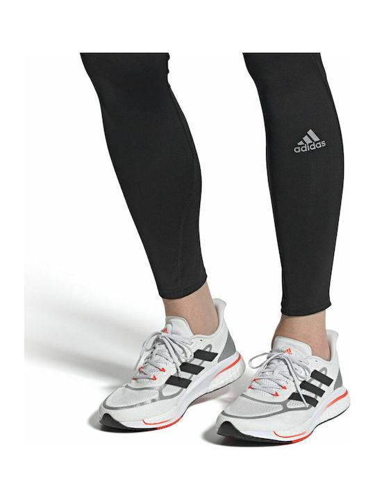 Supernova+ Sport Shoes Running Cloud White / Core Black / Solar Red