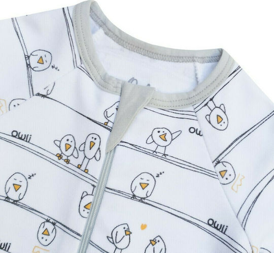 Owli Vara Sac de dormit cu picioare Zoo Zoo 0.2 tog Yellow