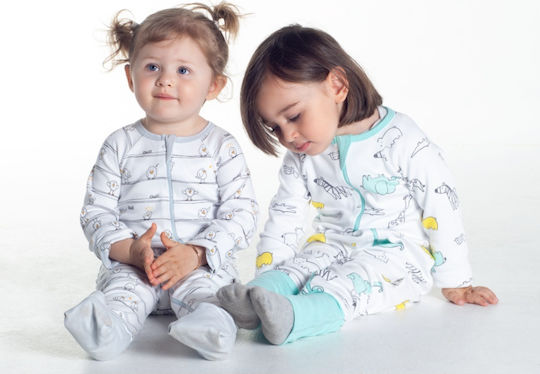 Owli Vara Sac de dormit cu picioare Zoo Zoo 0.2 tog Yellow