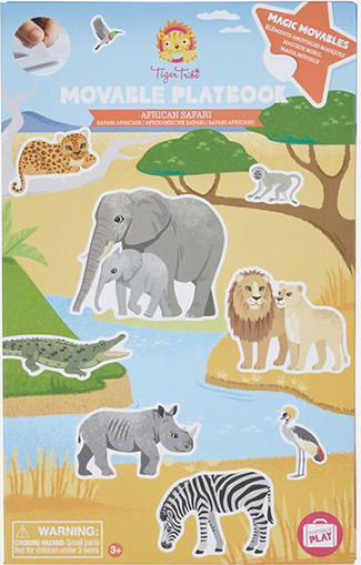 Tiger Tribe Kinderhandwerk Tragbares Spielbuch - Safari