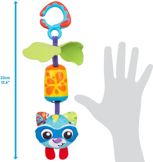 Playgro Pendant Toy for Car Cheeky Chime Rocky Racoon for 0++ Months 0186975