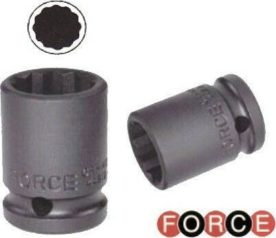 Force Socket Pneumatic Phillips with Square Drive 3/4" Diameter 34mm