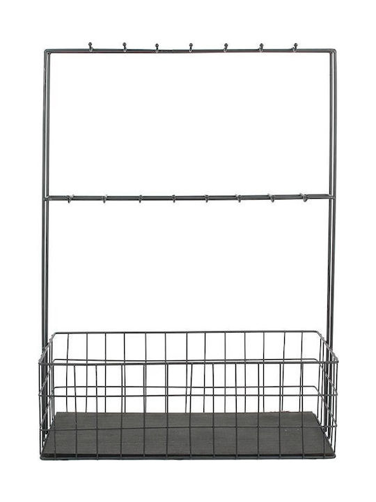 The Home Deco Factory Tabletop Metal Base 44.5x18.2x62cm Black