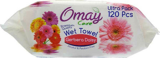 Omay Baby Wipes 120pcs