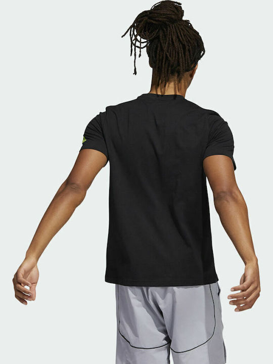 adidas Harden T-shirt Μαύρο