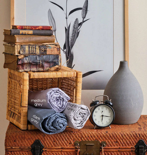 Cokitex Power Nap Kissenbezug-Set mit Umschlagumschlag Dark Grey 50x70cm.