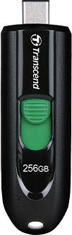 Transcend JetFlash 790C 128GB USB 3.1 Stick with connection USB-C Black