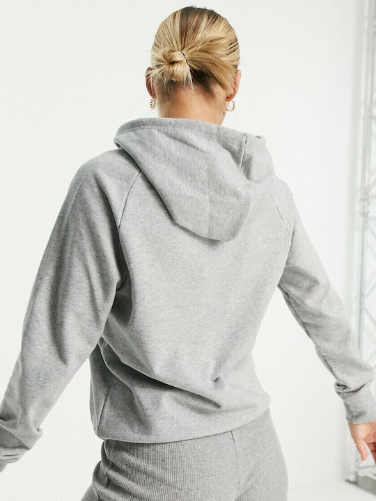 New Balance Essentials Sweatshirt Gray with Hood