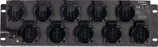 Ibiza Sound LC-1010F DMX Switch για Κονσόλα Φωτισμού με Τοποθέτηση Rack