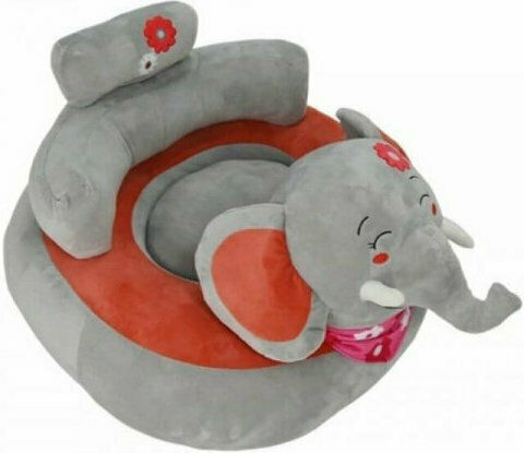 Beanbag Elephant Gray 55x50x60cm
