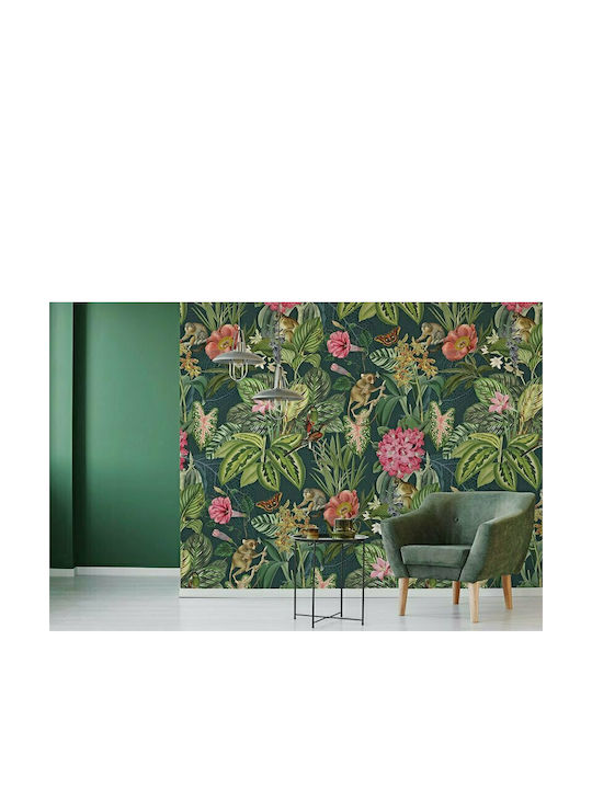 Wallpaper Green L280xW200cm Washable