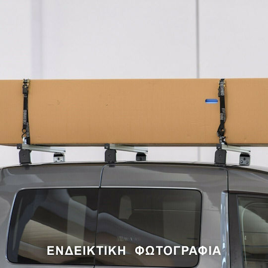 Menabo Roof Bars Aluminum (with Roof Rack Legs)