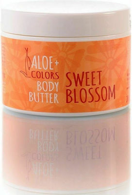 Aloe Colors Sweet Blossom Feuchtigkeitsspendendes Butter Körper mit Aloe Vera & Duft Vanille 200ml