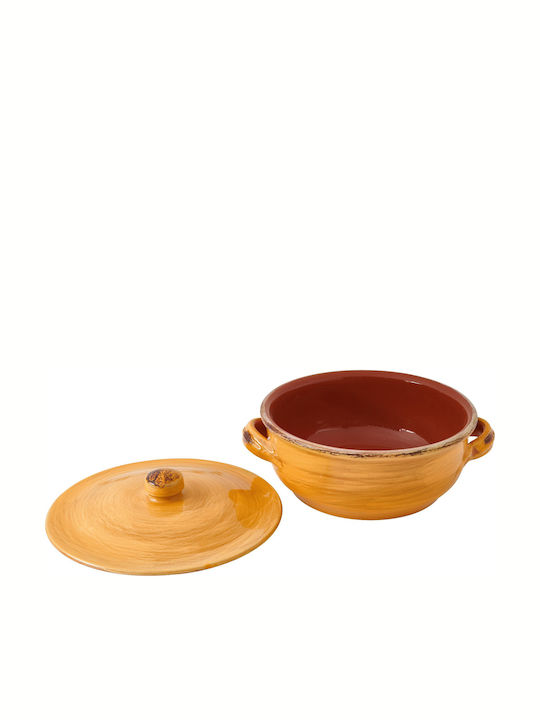Brandani Le Primizie Dutch Oven Yellow 24x24cm 1Stück
