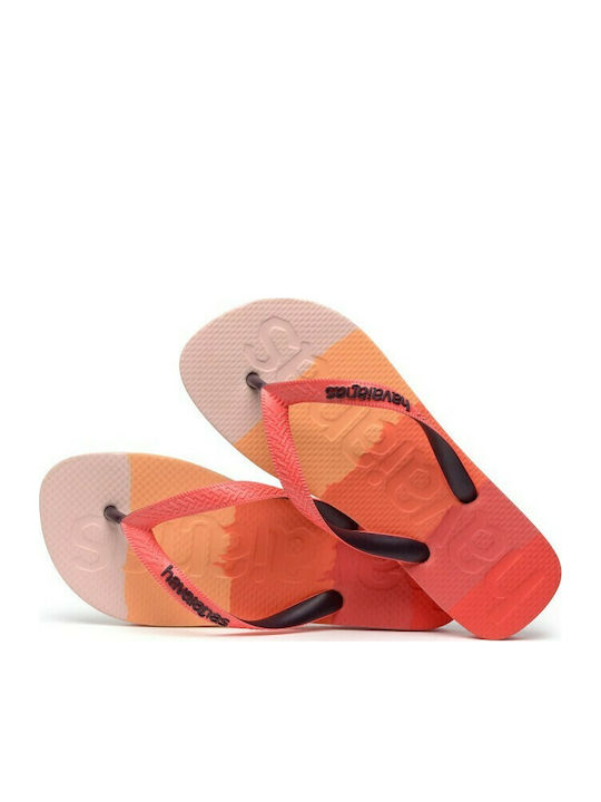 Frauen Flip Flops in Orange Farbe