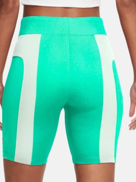 Nike Women's Bike Training Legging High Waisted Turquoise