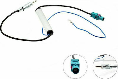 Bizzar Car Antenna Adapter with Amplifier for Opel / Audi / Citroen / Fiat / Peugeot / Seat / Skoda