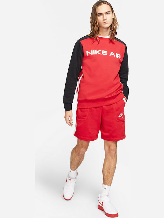 Sportswear Air Fleece Bermudă Sportivă de Bărbați Roșie
