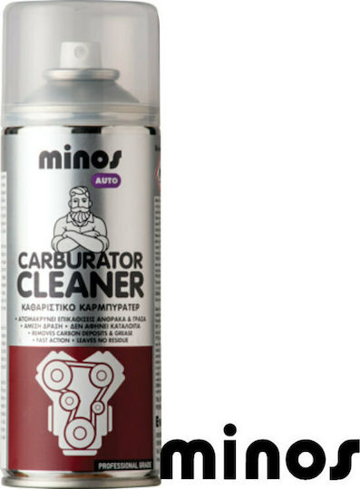 Minos Spray Spray Detergent pentru carburatoare 400ml 1buc