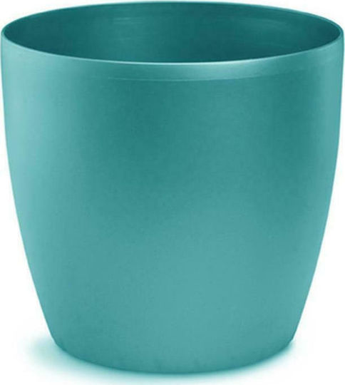 Roto Brillante Plant Pot Plastic Turquoise