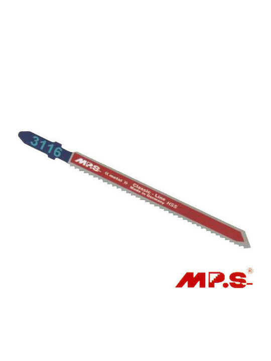 MP.S 3116 Λάμες Classic HSS για Ξύλο 75mm 5τμχ