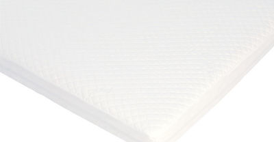 Greco Strom Super-Double Waterproof Quilted Mattress Cover Fitted Safety Antibacterial White 160x200cm