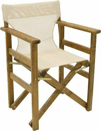 Megapap Director Chair Cover Ecru 46x80cm