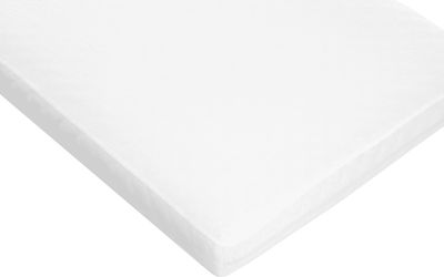 Greco Strom King Size Waterproof Jersey Mattress Cover Fitted Cotton White 180x200cm