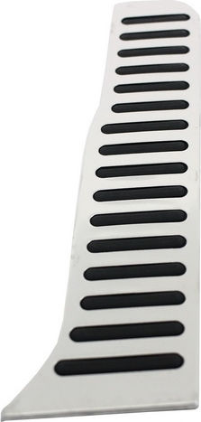 Auto Gs Car Pedal Set for VW Passat Aluminum Silver 3pcs