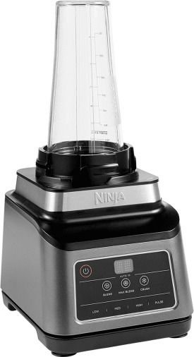 Ninja 2-in-1 with Auto-iQ Blender with Plastic Jug 2.1 lt 1200W Black & Silver