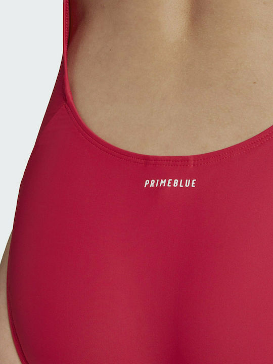 SH3.RO Big Logo Activewear Swimsuit Fuchsia