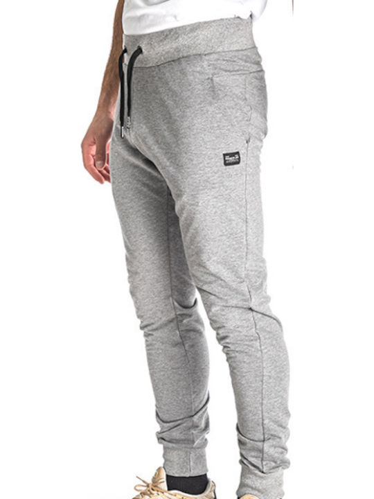 Paco & Co Men's Sweatpants with Rubber Gray