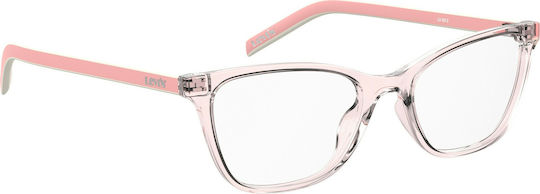 Levi's Γυναικείος Κοκκάλινος Σκελετός Cat Eye Ροζ LV1022 35J