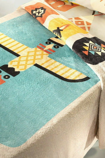 Saint Clair Decke Vlies Indian Beige 160x220cm
