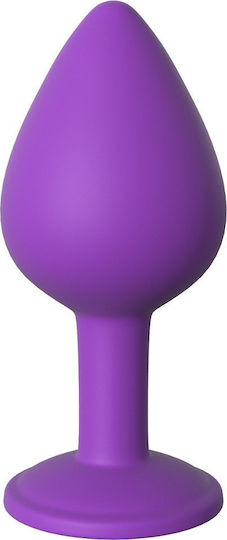 Pipedream Fantasy For Her Gem Medium Plug Πρωκτική Σφήνα Medium Μωβ