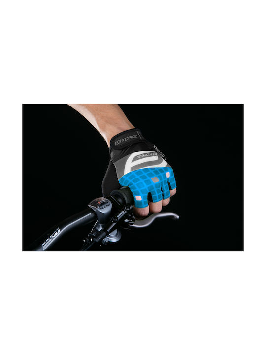Force Square Half Finger Cycling Gloves Adults Multicolored