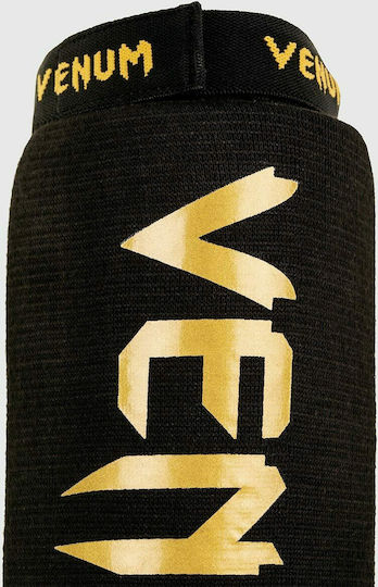 Venum Kontact Schienbeinschützer Erwachsene Black/Gold