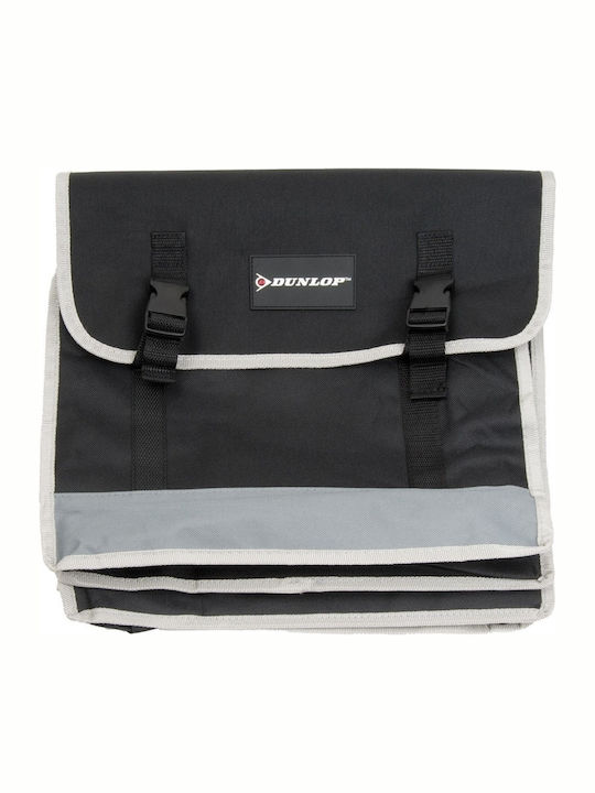 Dunlop Doppeltes Fahrradtaschen Rack Bag 13lt Schwarze
