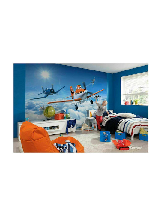 Komar Kids Wallpaper Vinyl Coated Above the Clouds L368xH254εκ.