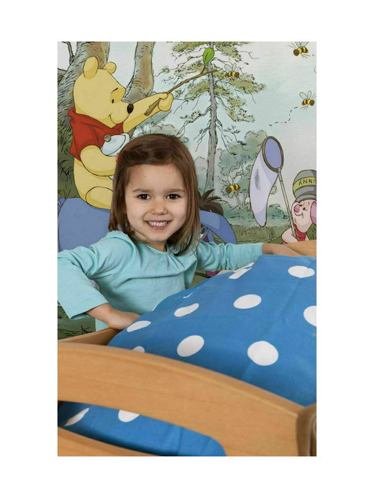 Komar Παιδική Ταπετσαρία Υφασμάτινη Winnie Poohs House Μ368xΥ127εκ.