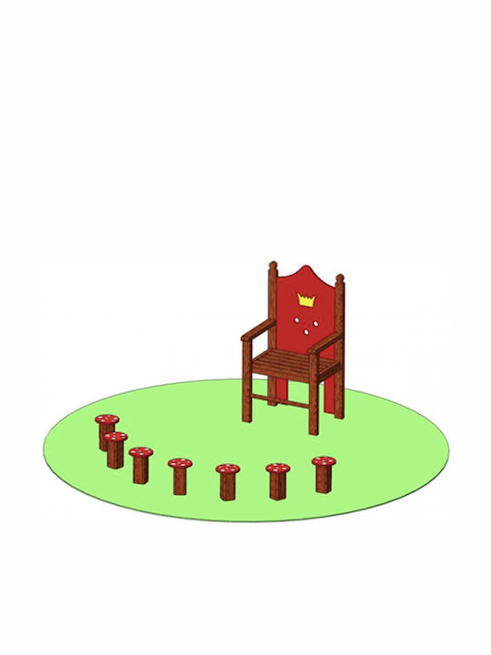 Turning hard to please Geology Παιδική Καρέκλα Θρόνος Με Μπράτσα Κόκκινη 6.143 140x62x80εκ. | Skroutz.gr