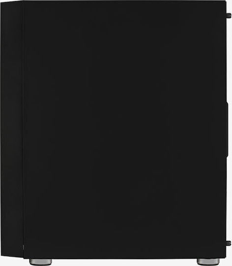 Aerocool Graphite ARGB Gaming Midi Tower Κουτί Υπολογιστή με Πλαϊνό Παράθυρο Μαύρο