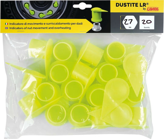 Lampa Dustite LR Tool Supplies Nut Markers for Loosening & Unscrewing Control 27mm Set 20pcs