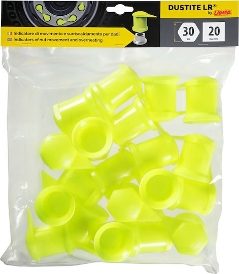 Lampa Dustite LR Tool Supplies Nut indicators for Loosening & Unscrewing Control 30mm Set 20pcs