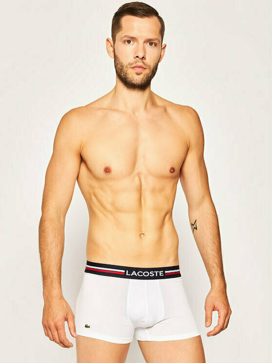 Lacoste Herren Boxershorts Mehrfarbig 3Packung