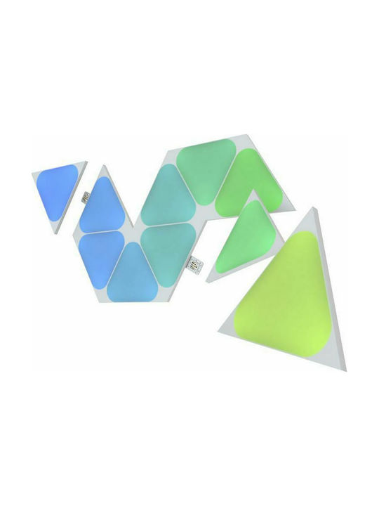 Nanoleaf Shapes Triangles Mini Expansion 10-pack Decorative Lamp Hexagon Multicolour 10pcs
