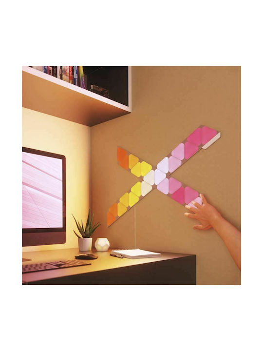 Nanoleaf Shapes Triangles Mini Expansion 10-pack Decorative Lamp Hexagon Multicolour 10pcs