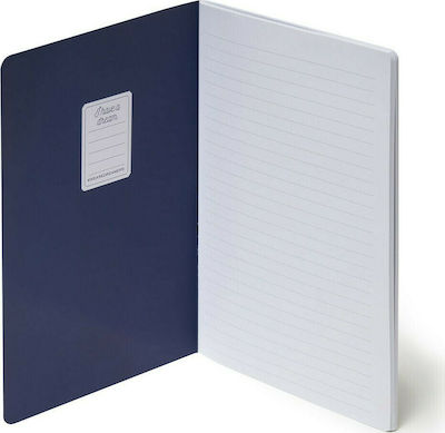 Legami Milano Quaderno Stars Notebook A5 Ruled Gray