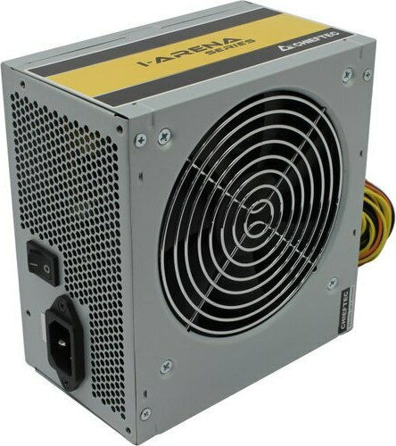 Chieftec Value Series 500W Γκρι Τροφοδοτικό Υπολογιστή Full Wired 80 Plus Standard