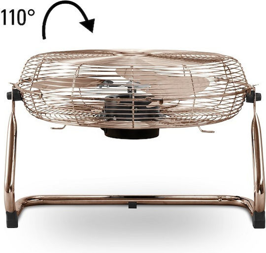 Trotec TVM 17 Ανεμιστήρας Δαπέδου 100W Διαμέτρου 45cm Μπρούτζινος
